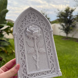 Gothic Window Rose Wall Decor