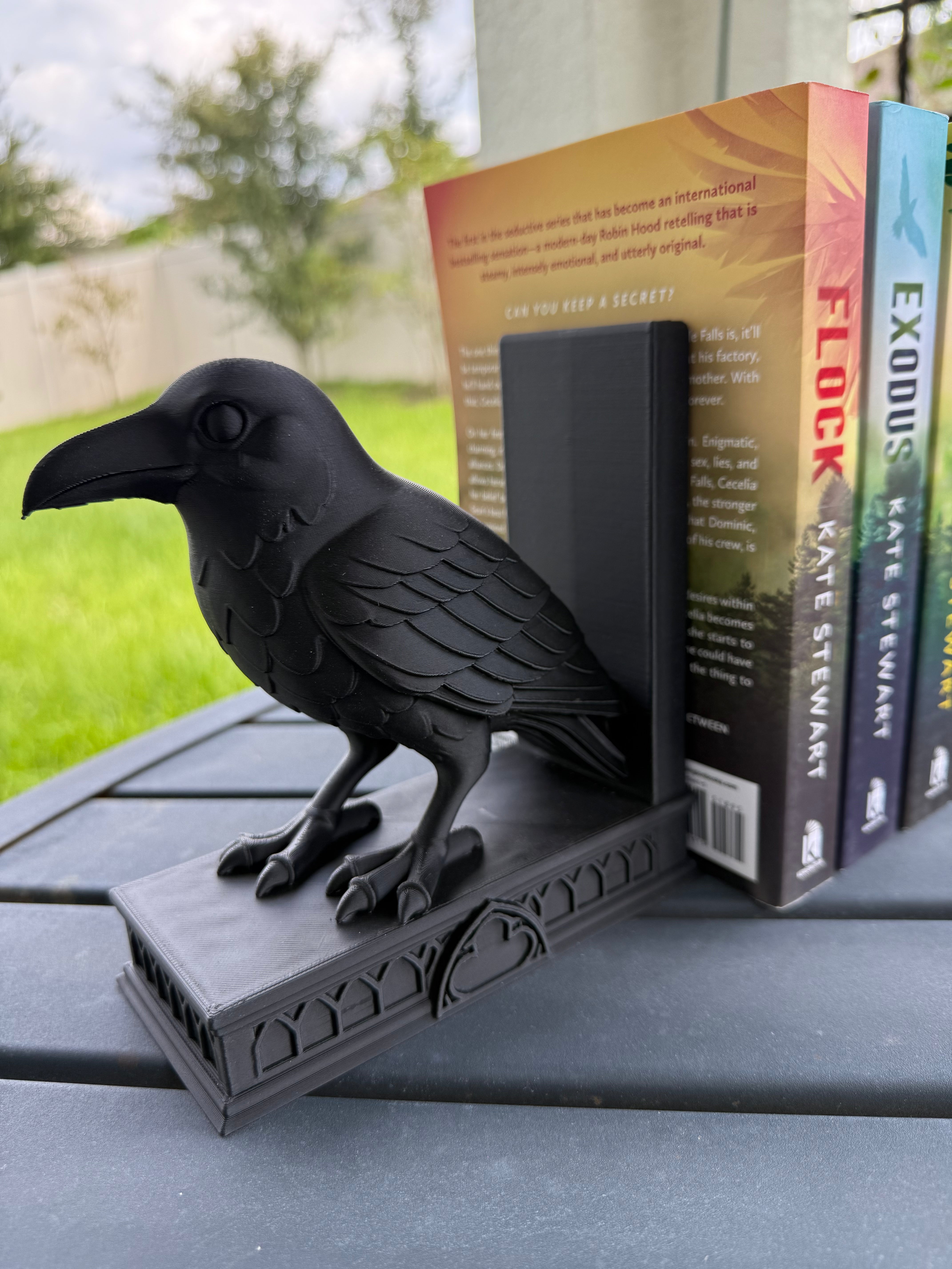 Raven Bookends | Create Fantasy Crafts | Fantasy | Dark Romance | Horror