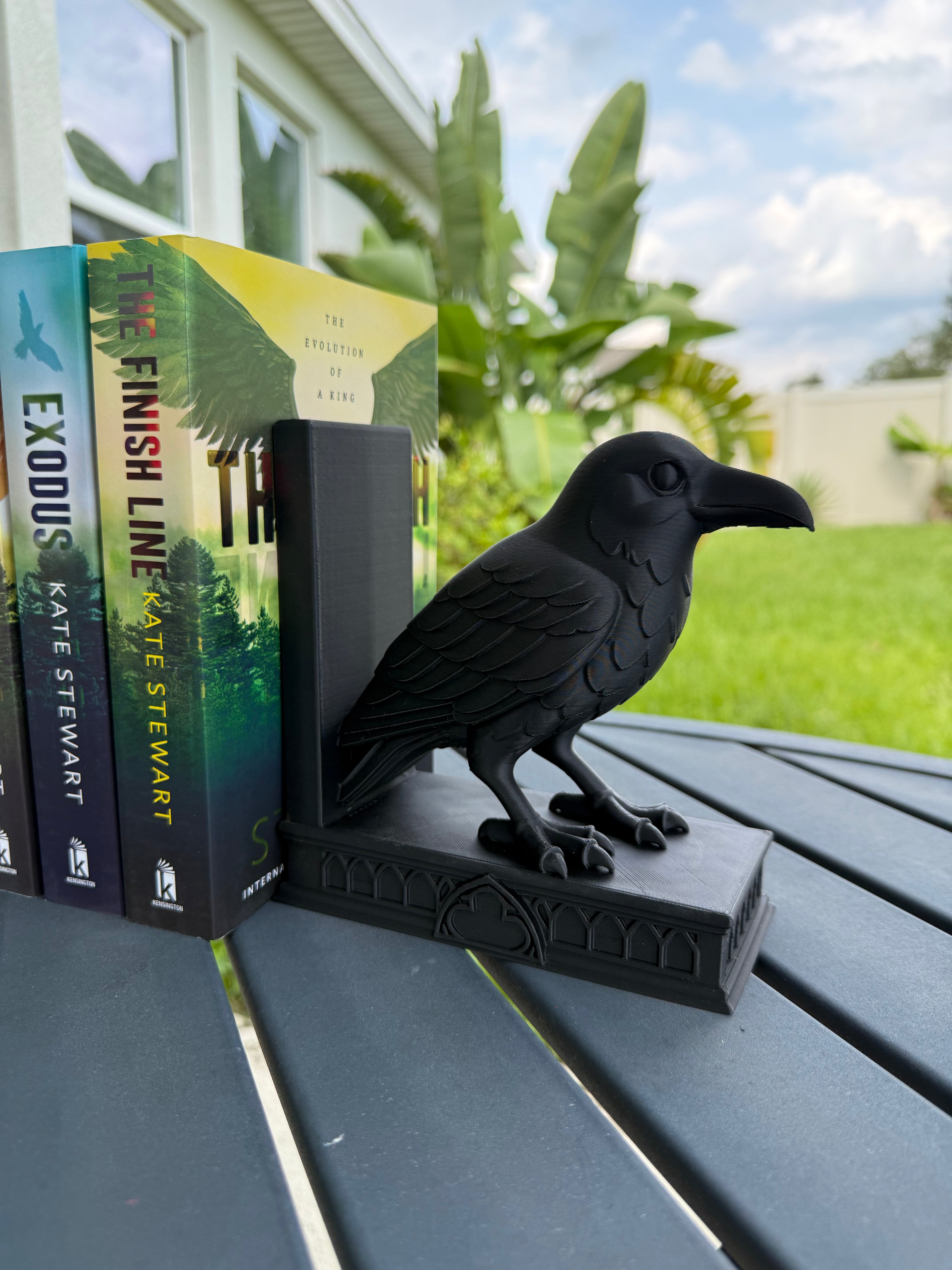 Raven Bookends | Create Fantasy Crafts | Fantasy | Dark Romance | Horror