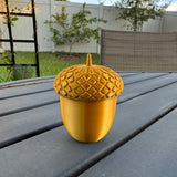 Golden Acorn Bookshelf Decor-Create Fantasy Crafts