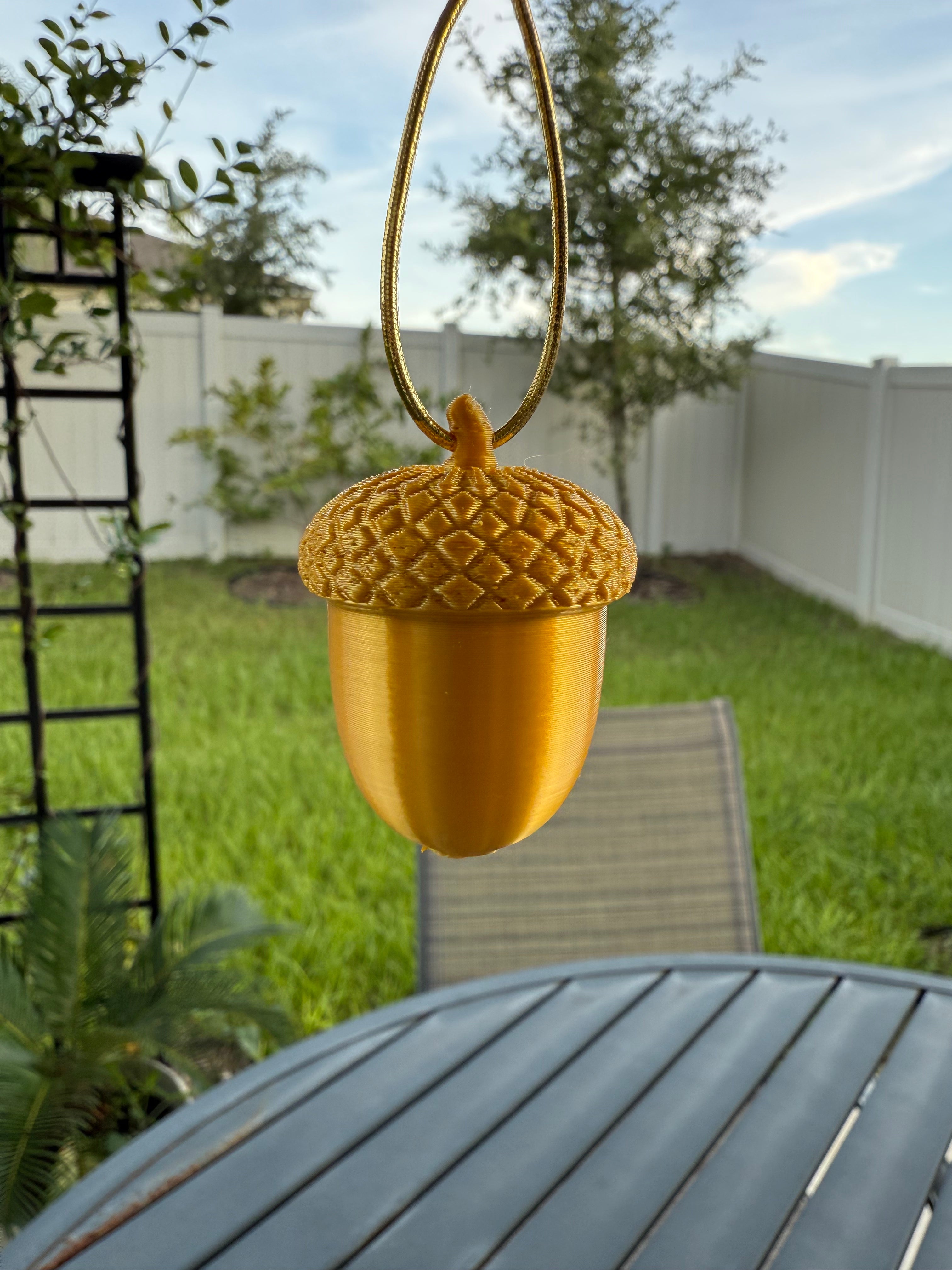 Golden Acorn Bookshelf Decor-Create Fantasy Crafts