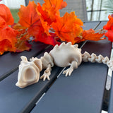 Bone Rat Articulating 3D Print Skeleton Rat-Create Fantasy Crafts