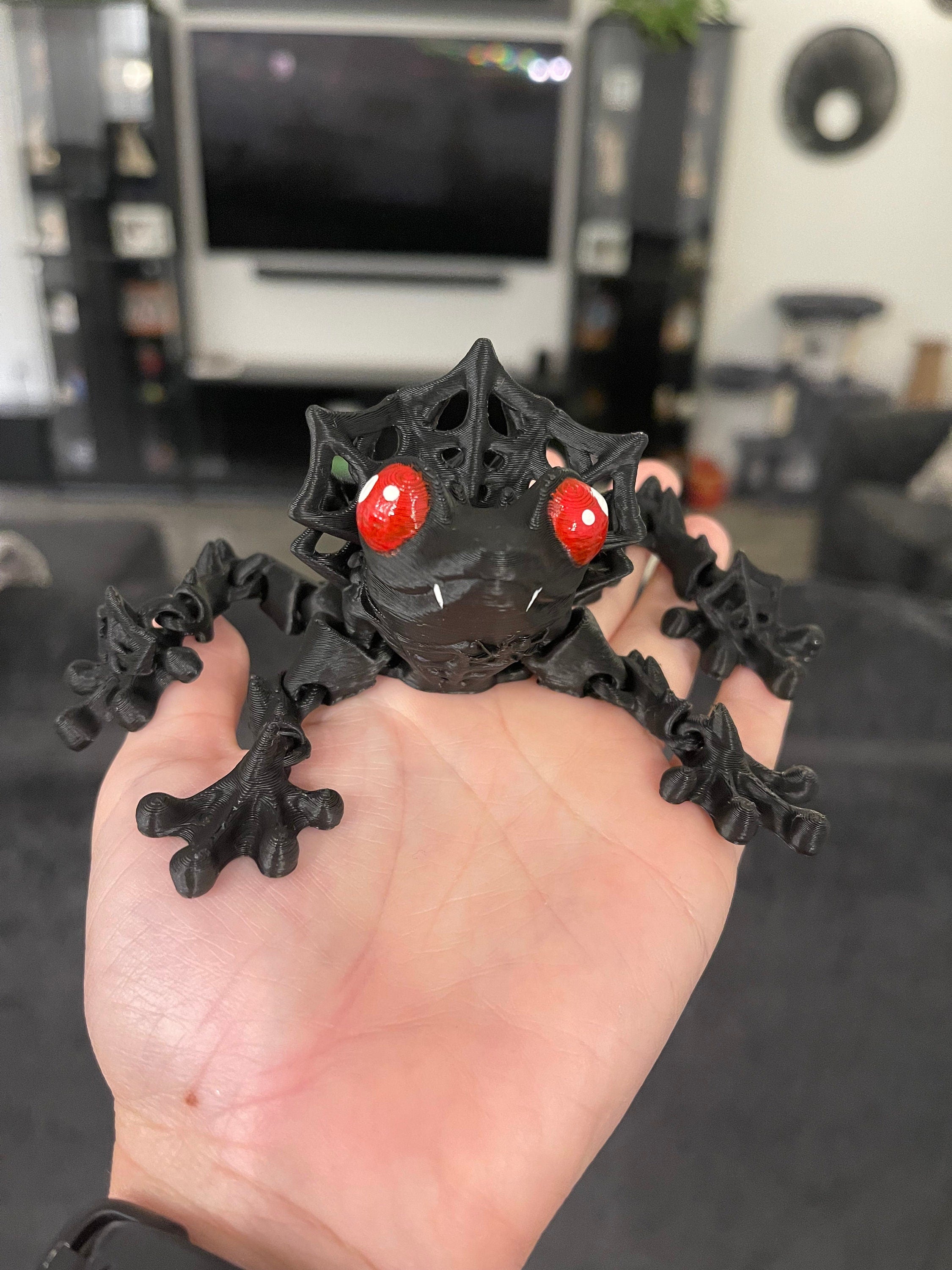 Count Frogula Vampire Frog 3D Print Halloween Decor-Create Fantasy Crafts