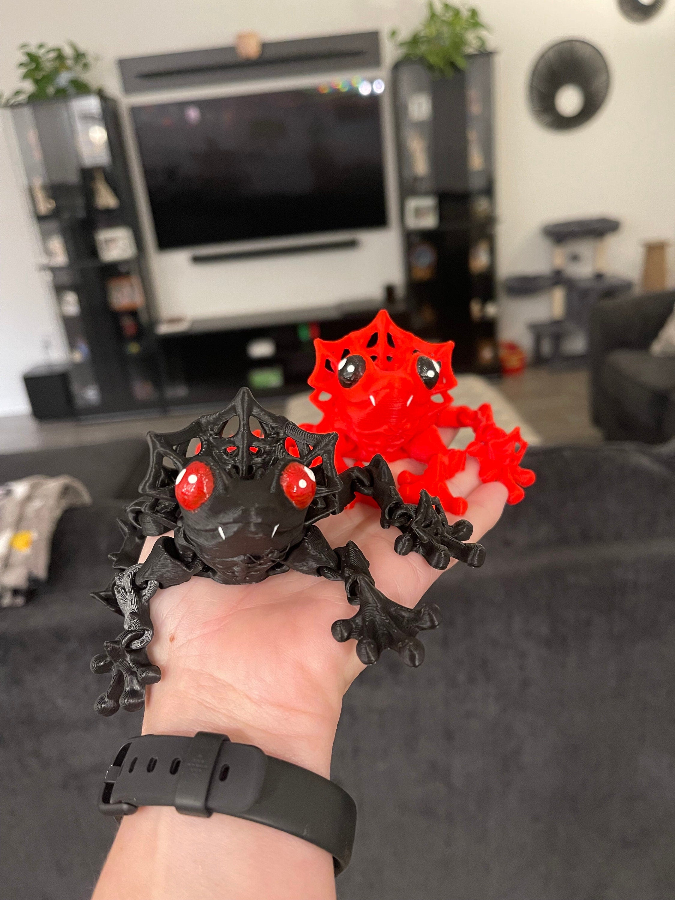 Count Frogula Vampire Frog 3D Print Halloween Decor-Create Fantasy Crafts
