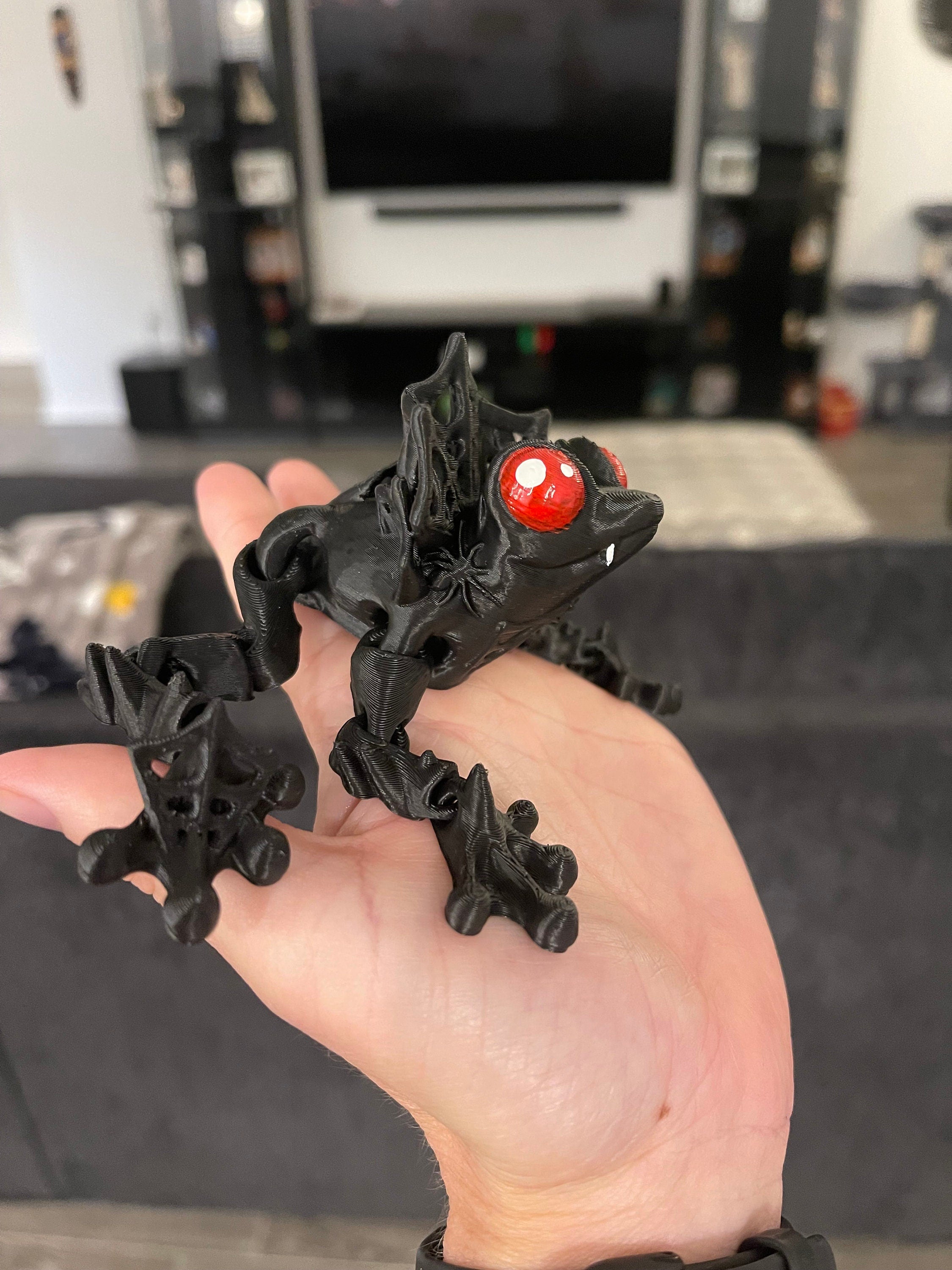 Count Frogula Vampire Frog 3D Print Halloween Decor-Create Fantasy Crafts