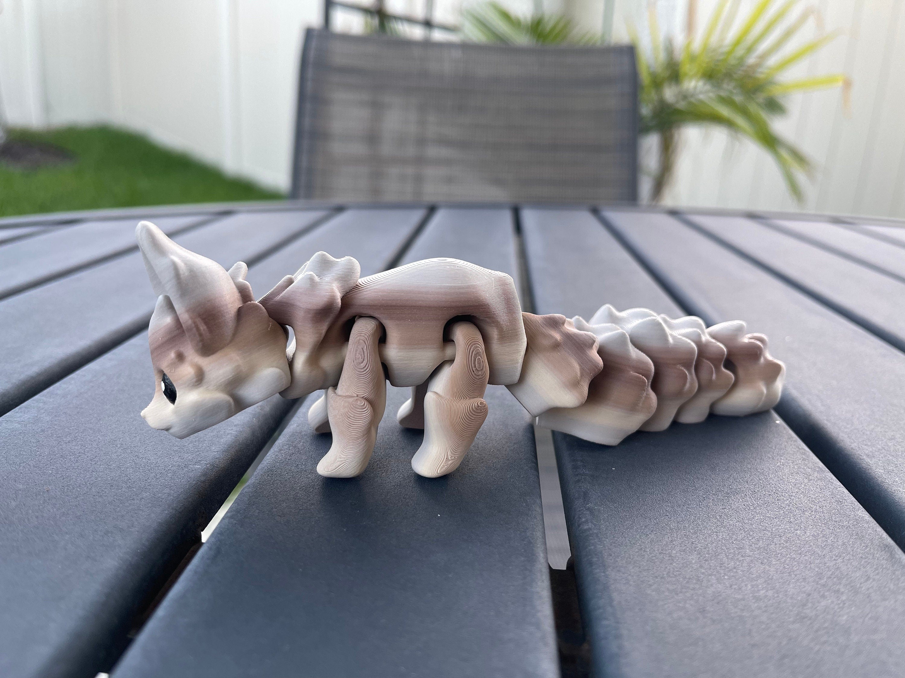 3D Print Cute Articulating Fox-Create Fantasy Crafts