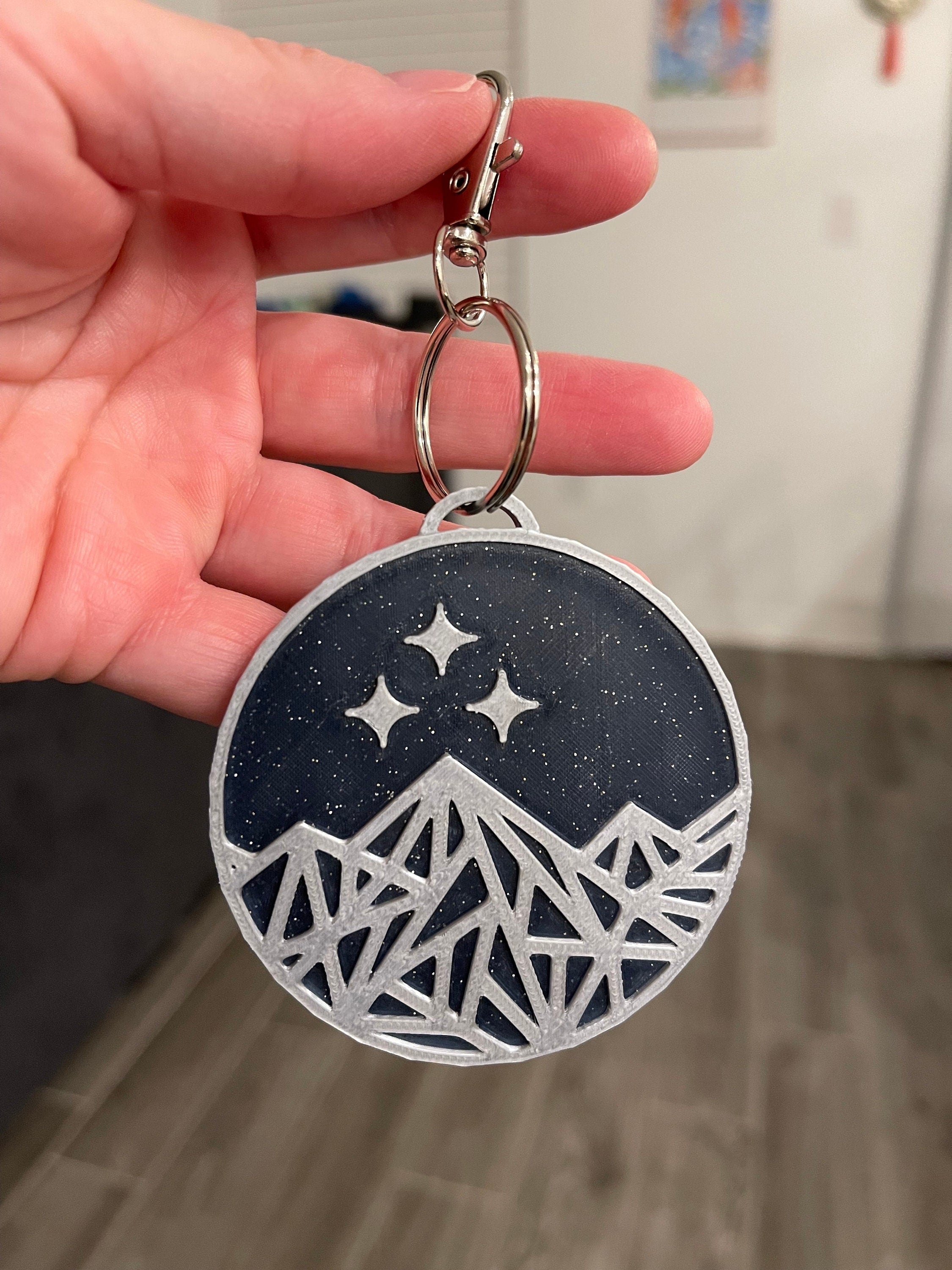 Bookish inspired 3D print Keychains-Create Fantasy Crafts