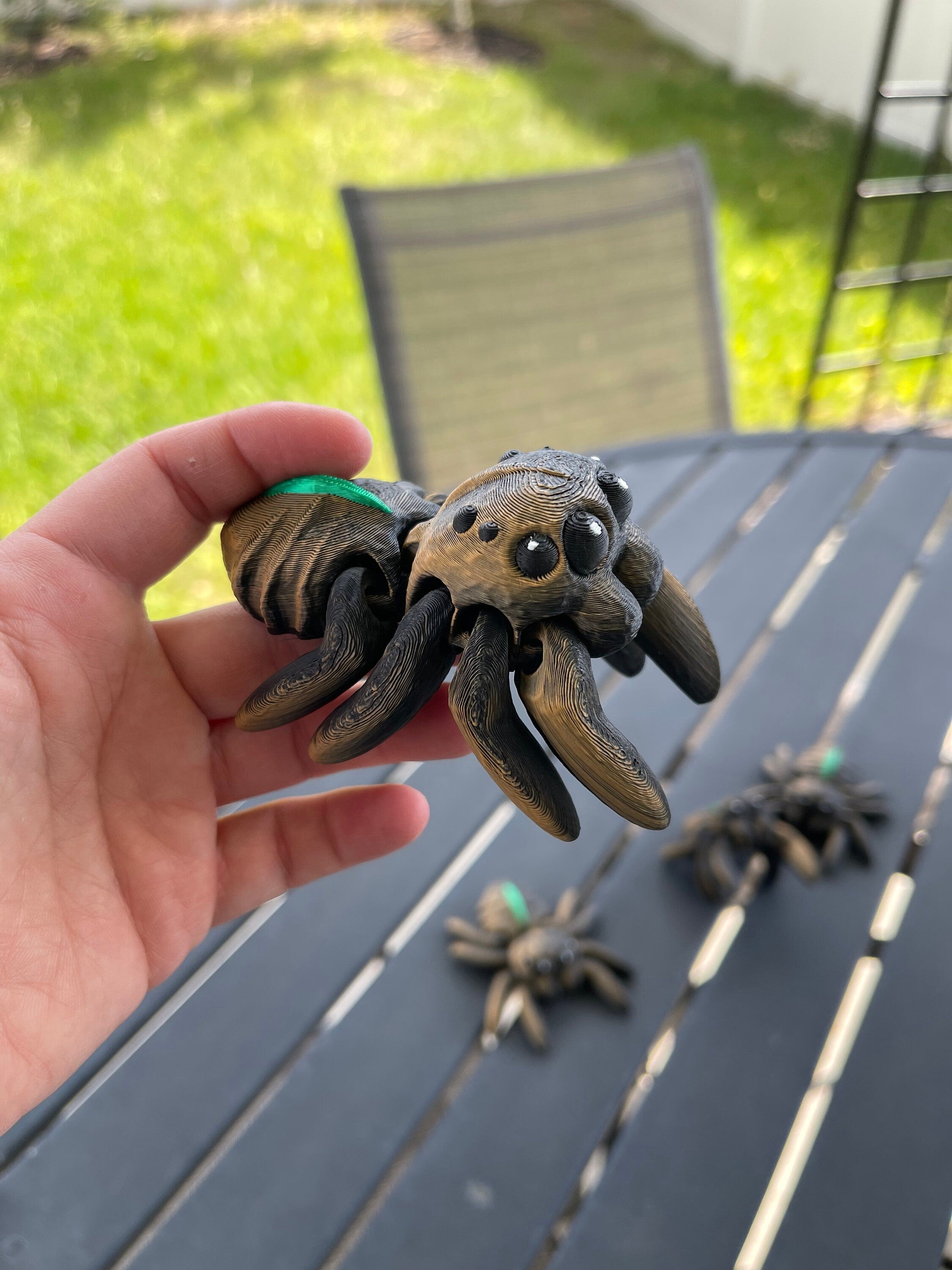 Spider - Articulating 3D Print-Create Fantasy Crafts
