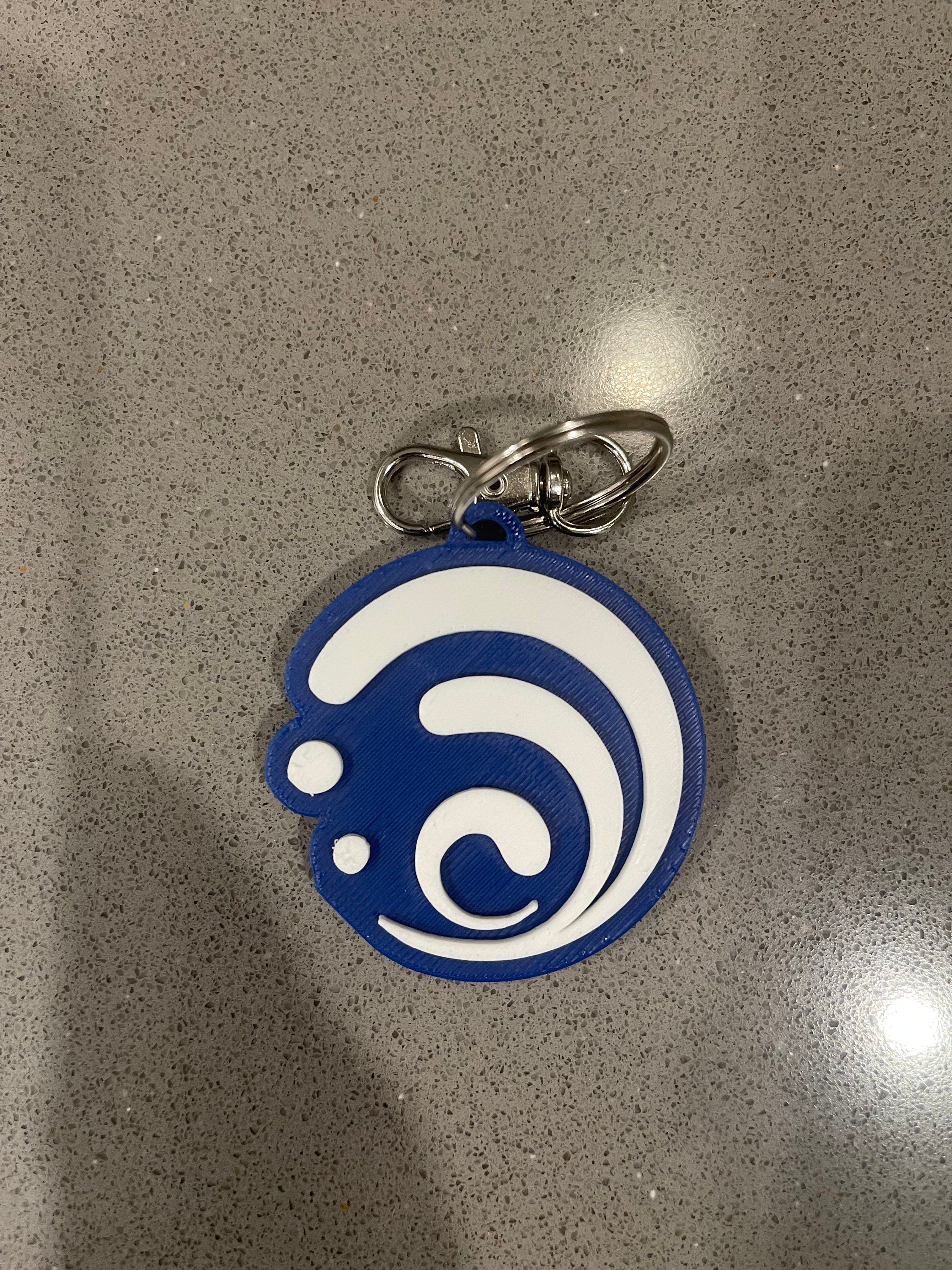 3D Print Element Keychains 7 styles-Create Fantasy Crafts