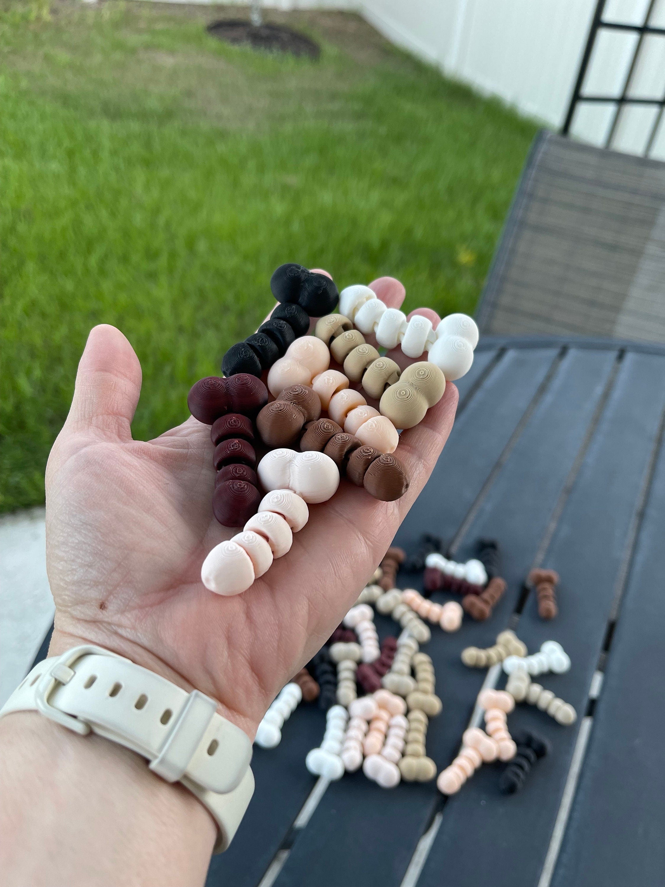 Articulating Members - 3D printed Naughty Fidgets-Create Fantasy Crafts
