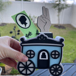 Carriage Shaped Book Mark Holder 3D Print Customizable Choose Color-Create Fantasy Crafts