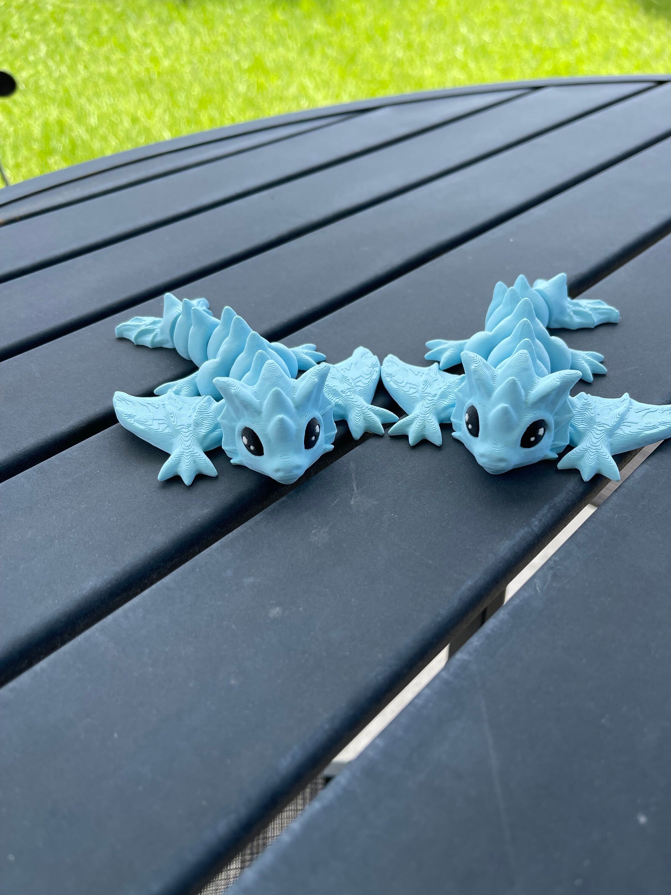 3D Print Baby Articulating Wyvern Customizable Choose your own Color Bookself Decor Fidget Toy Gift-Create Fantasy Crafts