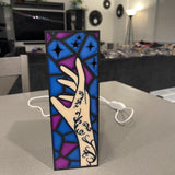 Reaching for the Stars - Light Up Book Nook USB UV 3D Printed Bookshelf Decor-Create Fantasy Crafts