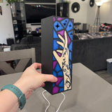 Reaching for the Stars - Light Up Book Nook USB UV 3D Printed Bookshelf Decor-Create Fantasy Crafts