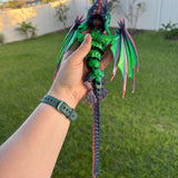 Fierce Wyvern Dragon 3D Print Articulating Customizable You Choose Color-Create Fantasy Crafts