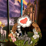 Sleeping Dragon Decorative Mini Wreaths - Customizable-Create Fantasy Crafts
