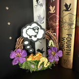 Sleeping Dragon Decorative Mini Wreaths - Customizable-Create Fantasy Crafts