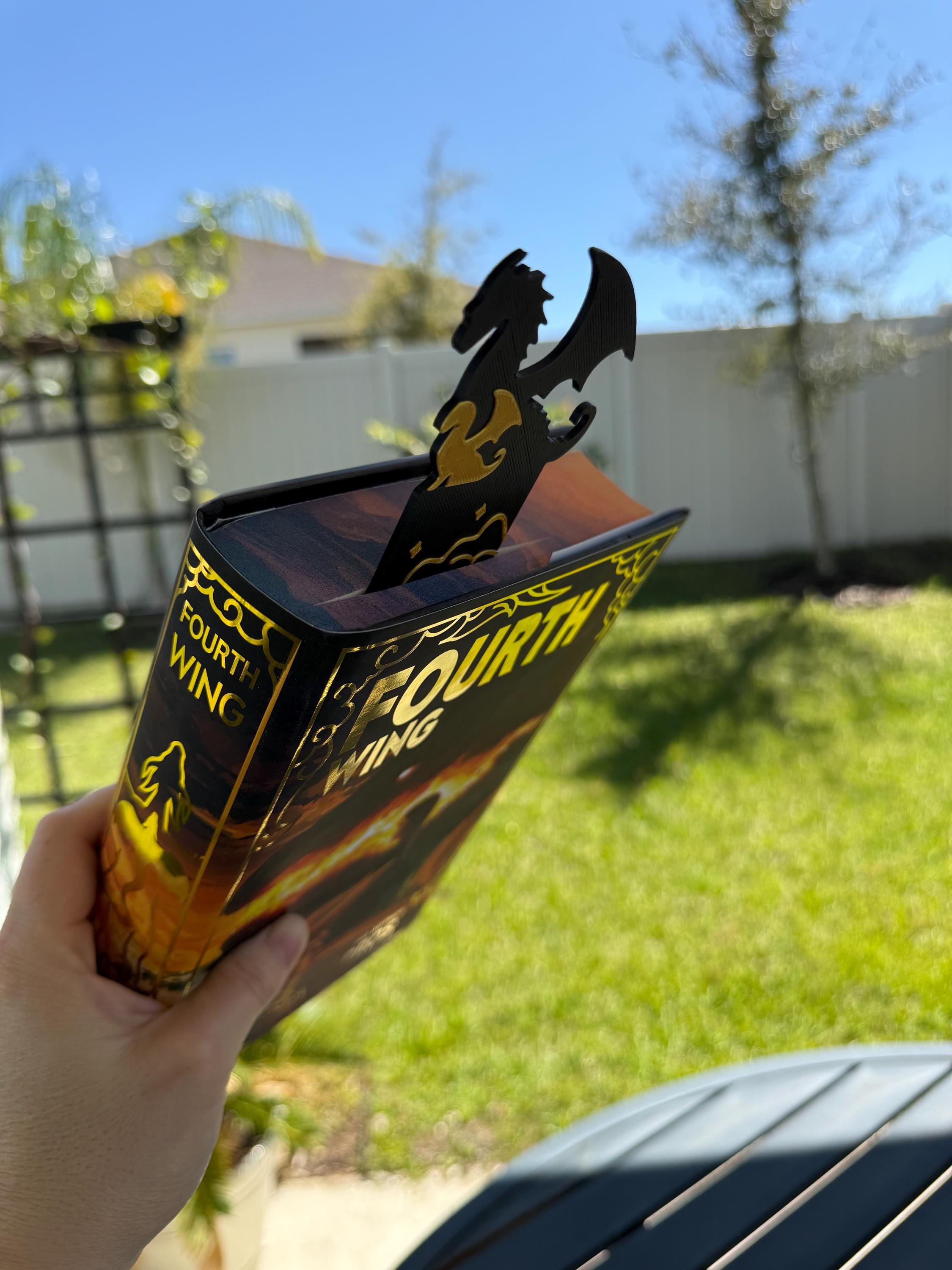 3D Printed 2 Dragon Bookmark-Create Fantasy Crafts