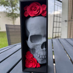 Skull Book Nook Book End Thin Version Bookshelf Decor-Create Fantasy Crafts