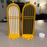 Bird Cage Tealight Book Nook | Bookshelf Decor