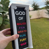 Legacy Of Gods Book Nook Set | Officially Licensed | Rina Kent | Bookshelf Decor | Bookish Merch