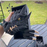 Dragon Head and Tail Book Nook | Fantasy | Book Shelf Decor