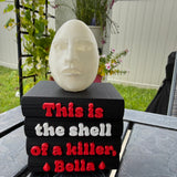 Eggward | Book Pile  | Bookshelf Decor