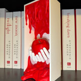 Holding Apple Book Nook | Bookshelf Decor Bookish Merch