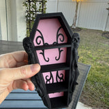 Gothic Coffin Mini Shelf | Book Shelf Decor | New Updated Designs