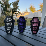 Gothic Coffin Mini Shelf | Book Shelf Decor | New Updated Designs