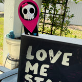 Love Me Stalk Me bookmark | Officially Licensed with Author Laura Bishop | Bookshelf Decor Bookish Merch