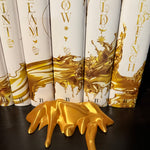 Gold Drip insert - Bookshelf Decor Bookish Merch-Create Fantasy Crafts