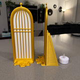 Bird Cage Tealight Book Nook | Bookshelf Decor