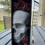 Skull Book Nook Book End Thin Version Bookshelf Decor-Create Fantasy Crafts