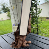 Haunted Tree Bookshelf Decor Hand Painted Gothic Horror 3d printed