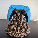 Mound of Skulls Controller Holder | PlayStation and Xbox | Decor | Hand Painted | Gothic | Horror |