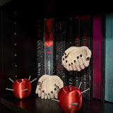 Pierced Apple Decor | Bookshelf Decor Bookish Merch