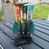 Raven book decor set | Bookshelf Shelf Decor