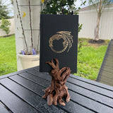 Haunted Tree Bookshelf Decor Hand Painted Gothic Horror 3d printed