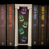 Legacy Of Gods Book Nook Set | Officially Licensed | Rina Kent | Bookshelf Decor | Bookish Merch