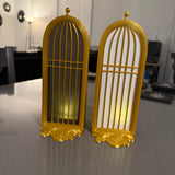 Bird Cage Tealight Book Nook | Bookshelf Decor