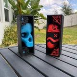 Mask and Skull Book Nook set | Bookish Merch | Bookshelf Decor | Dark Romance