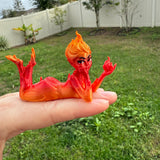 Fire Sprite | Bookshelf Decor | Fantasy |