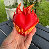 Heart on Fire | Bookshelf Decor Bookish Merch