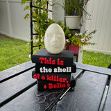 Eggward | Book Pile  | Bookshelf Decor