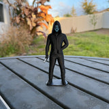 Hooded Masked Figure | Bookshelf Shelf Decor