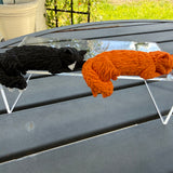 Sleeping Cat Perchling | Shelf Sitter | Bookshelf decor