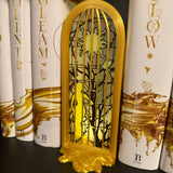 Golden Girl Tealight Book Nook | Bookshelf Decor
