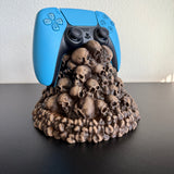 Mound of Skulls Controller Holder | PlayStation and Xbox | Decor | Hand Painted | Gothic | Horror |