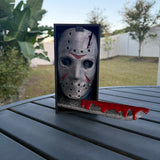 Hockey Mask Slasher Nook | Horror Decor